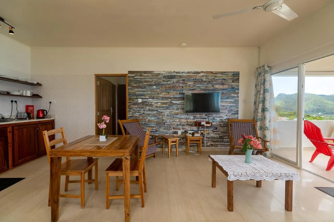 Top View Retreat Selfcatering Anse a La Mouche